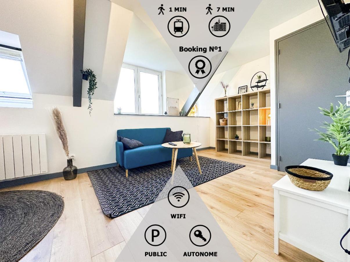 New: Le Lumineux Face A La Gare ! Apartment